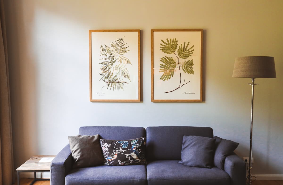 Ferienwohnung in Ostfriesland - Forsthaus Gödens - Wohnzimmer