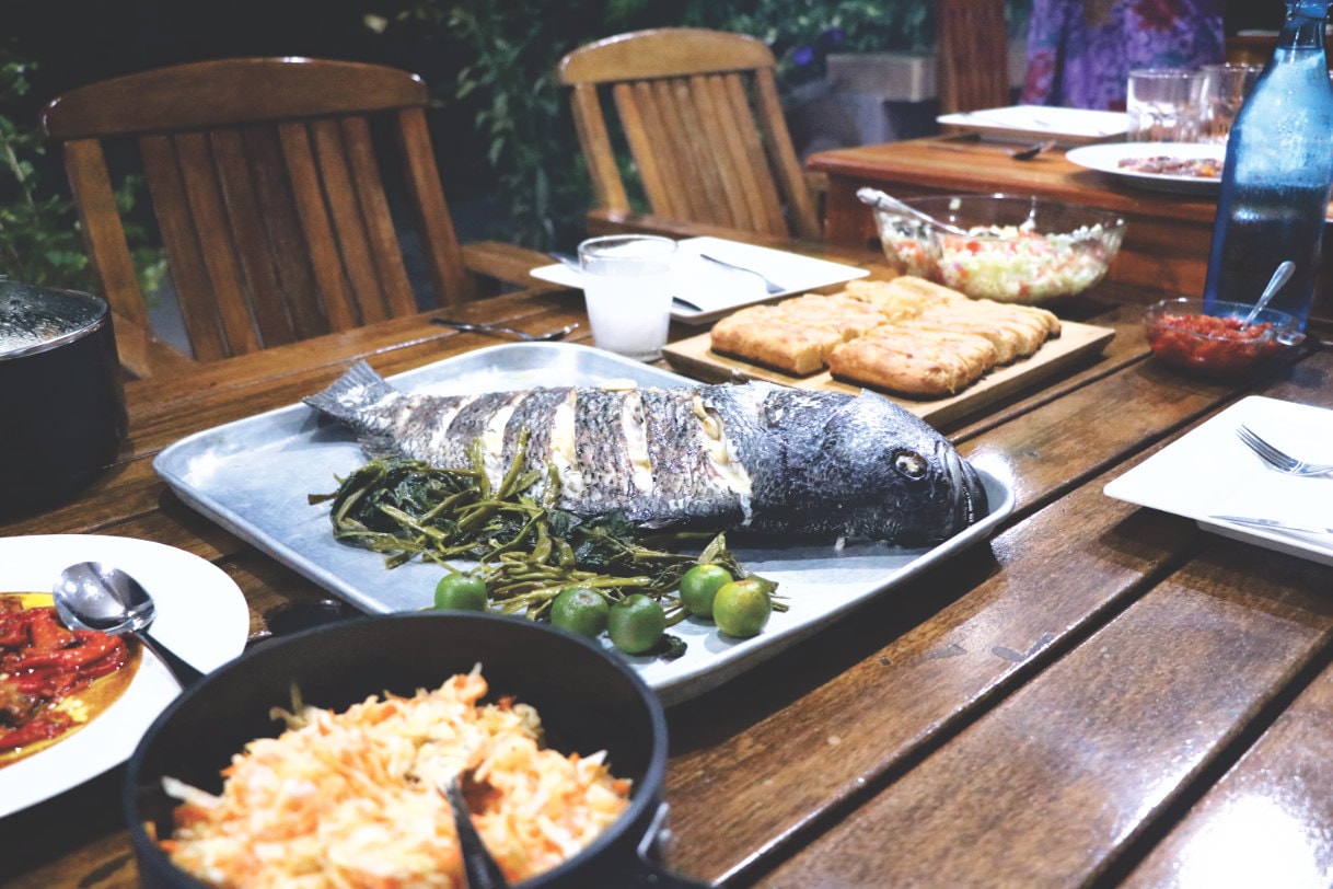 Frischer Fisch auf Siquijor Frischer Fisch auf Siquijor