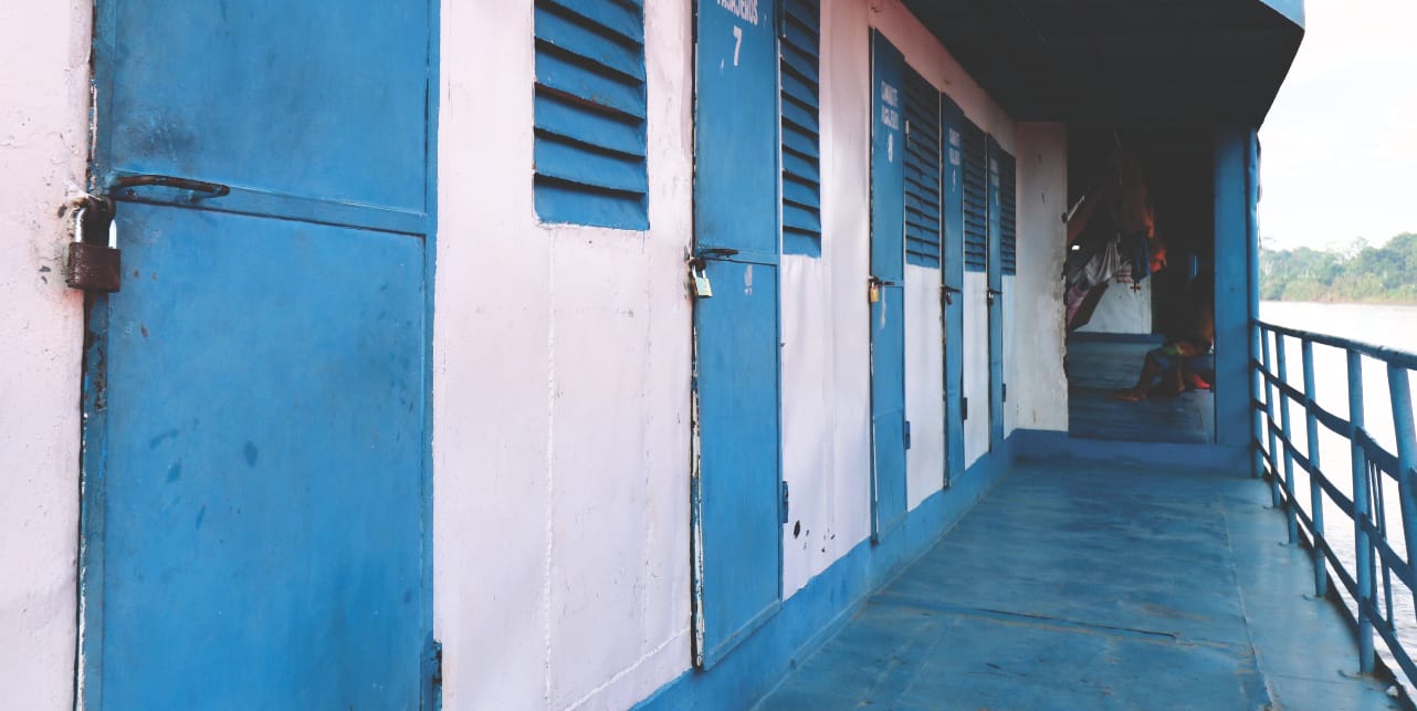 Kabinen auf Frachtschiff Eduardo Kabinen auf Frachtschiff Eduardo