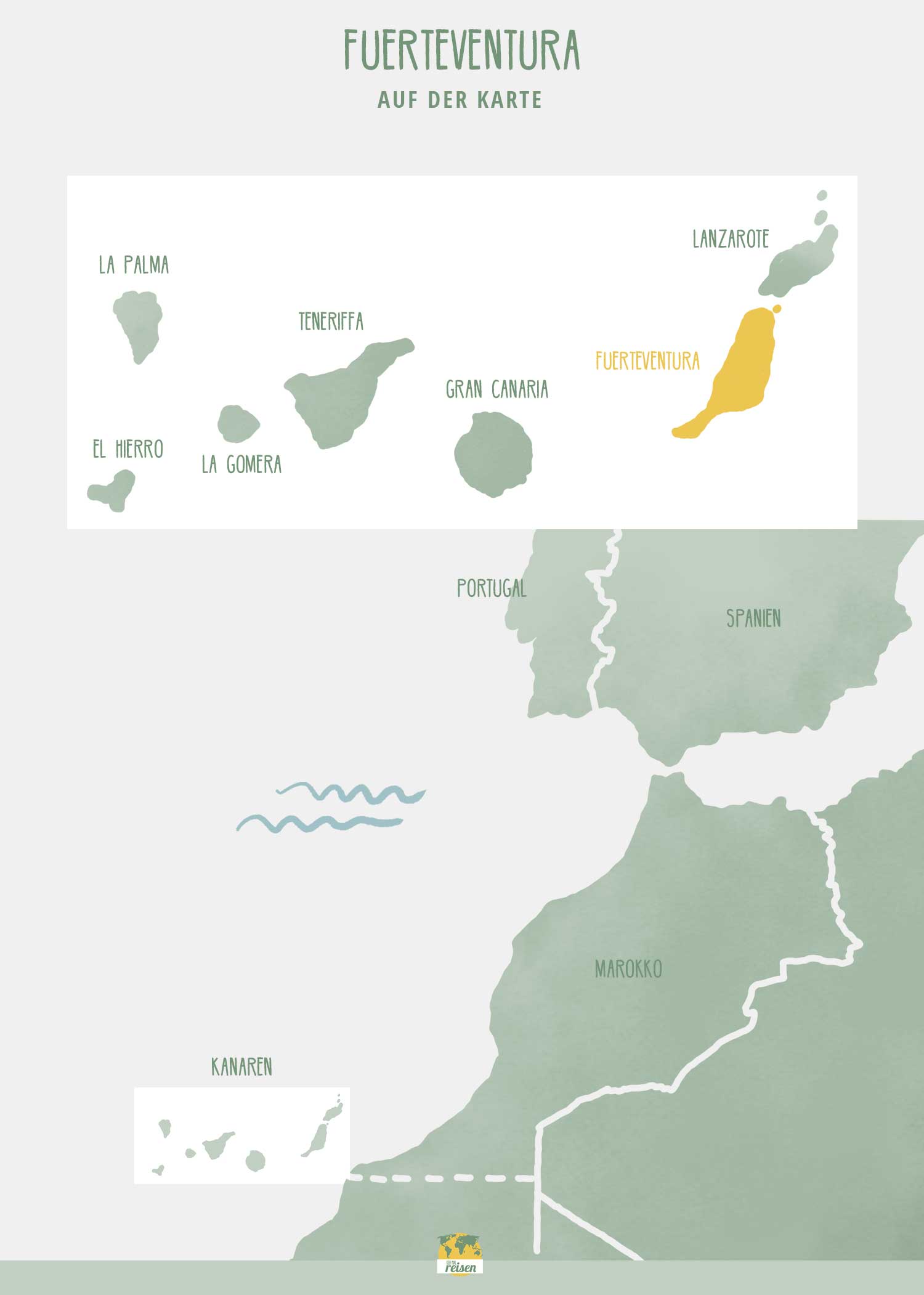 Fuerteventura Karte