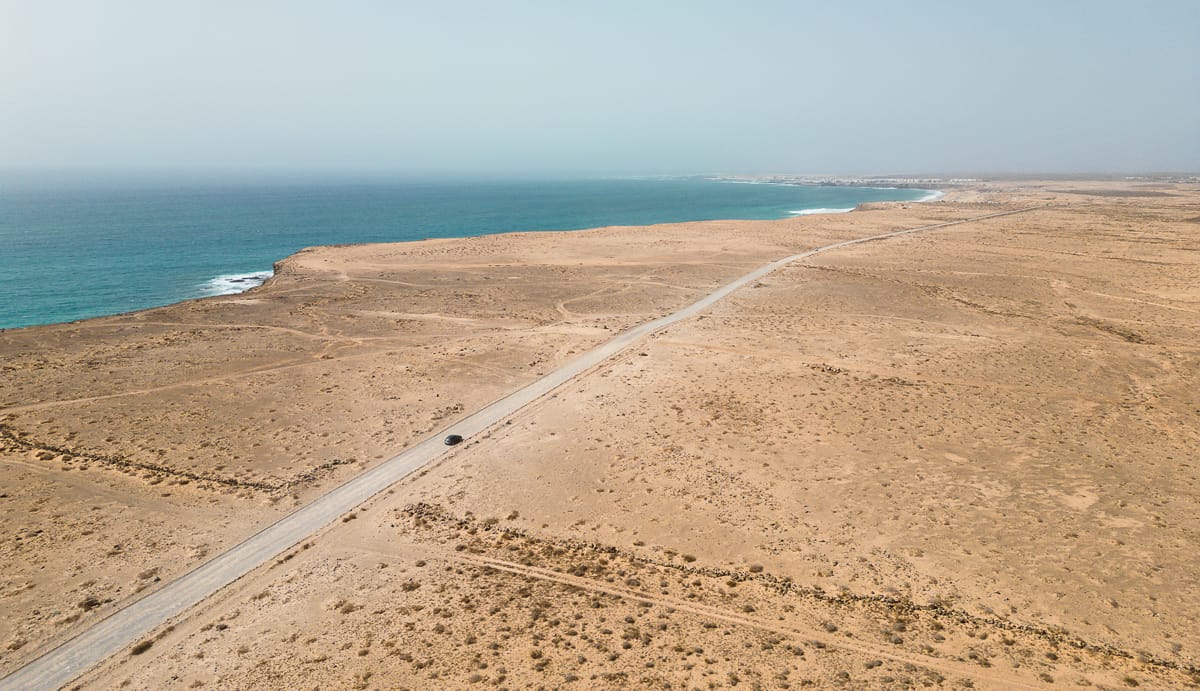 Fuerteventura Mietwagen - Küste bei El Cotillo