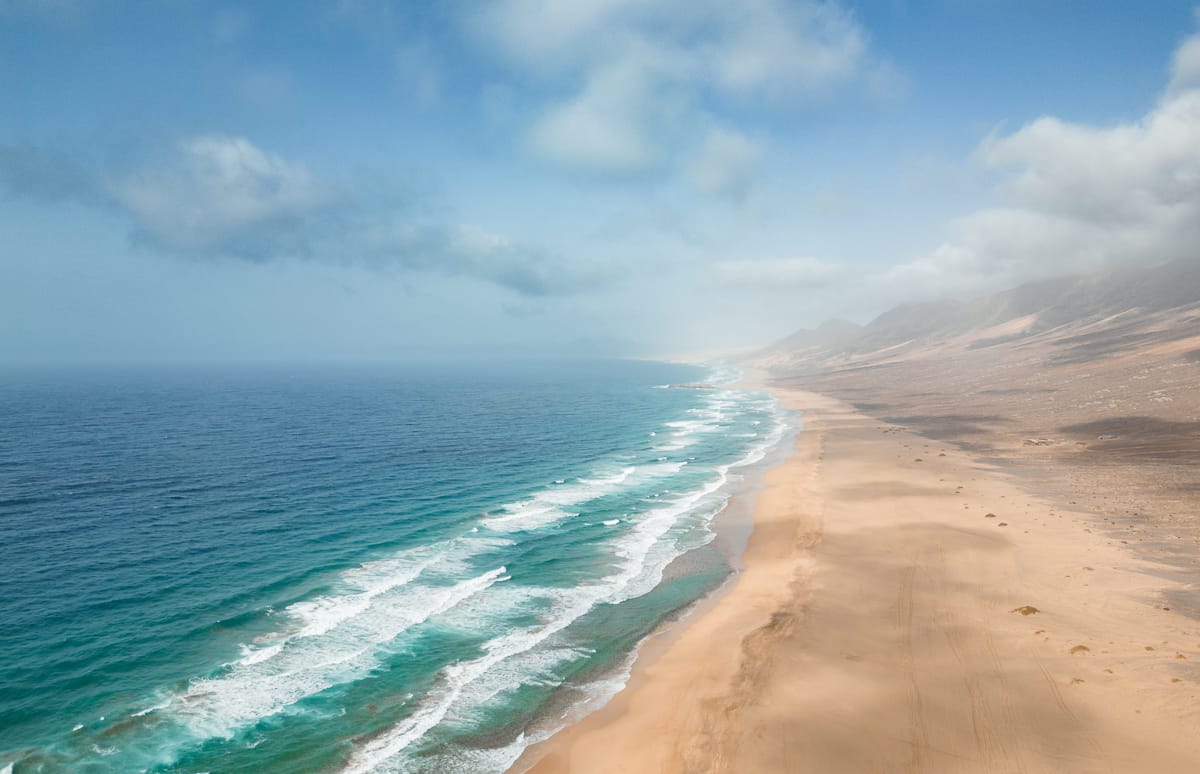Fuerteventura Sehenswürdigkeiten - Cofete Strand Fuerteventura Sehenswürdigkeiten - Cofete Strand