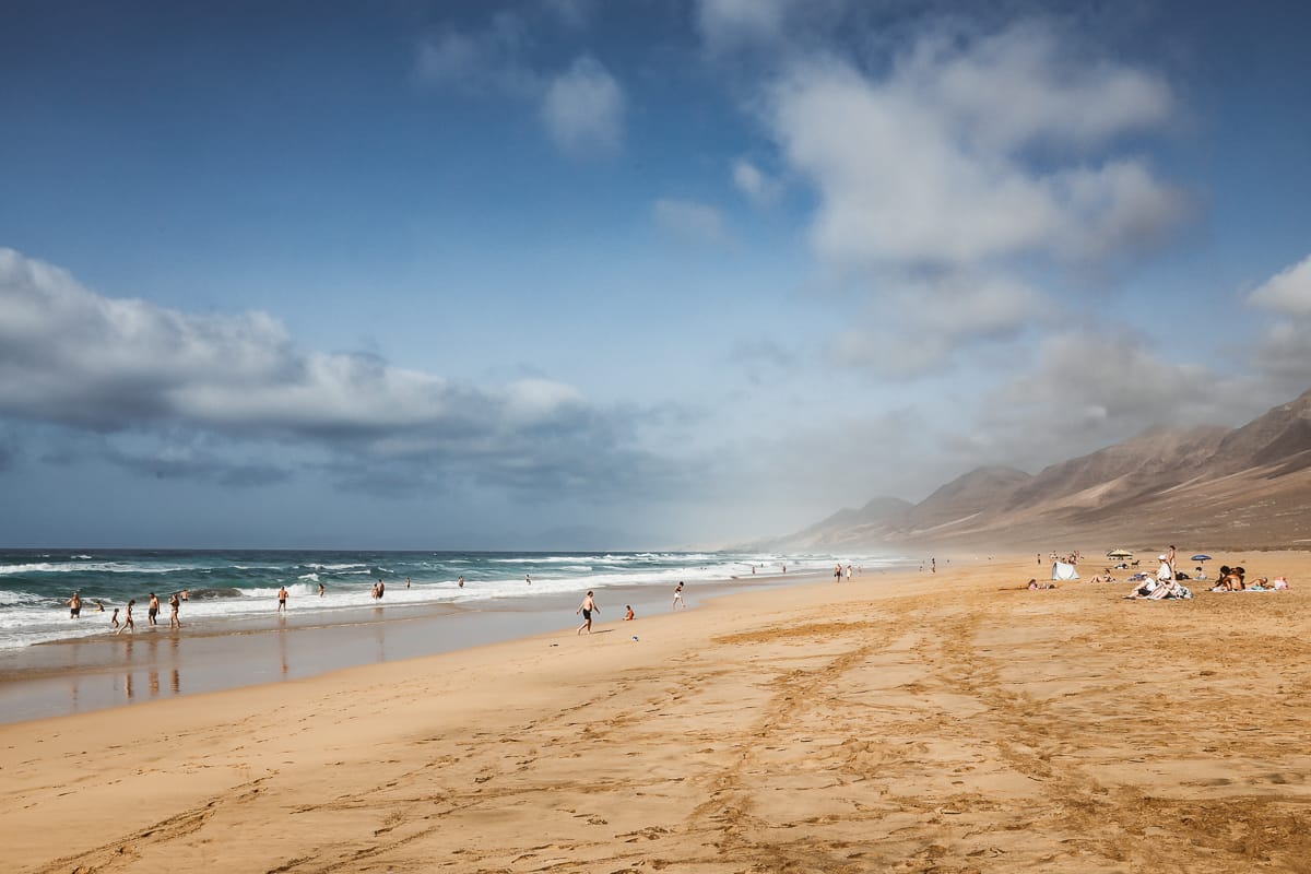 Fuerteventura Sehenswürdigkeiten - Cofete Strand Fuerteventura Sehenswürdigkeiten - Cofete Strand