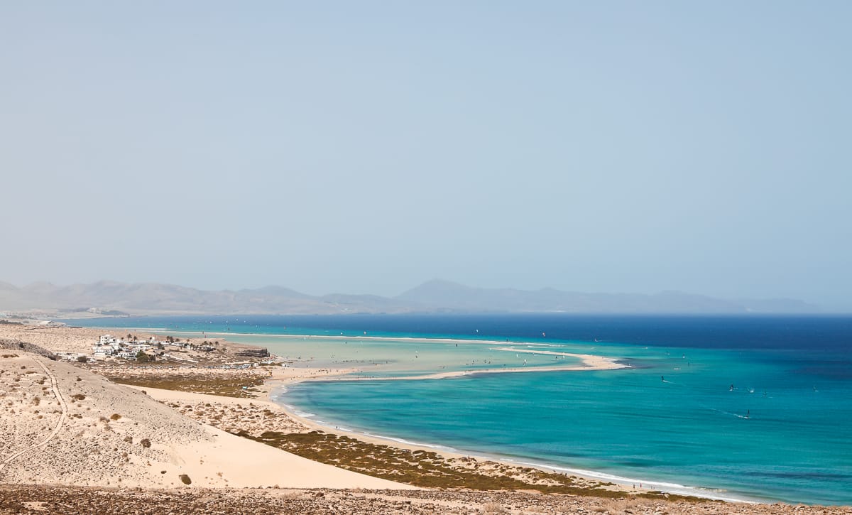 Fuerteventura Sehenswürdigkeiten - Playa de Sotavento Strand