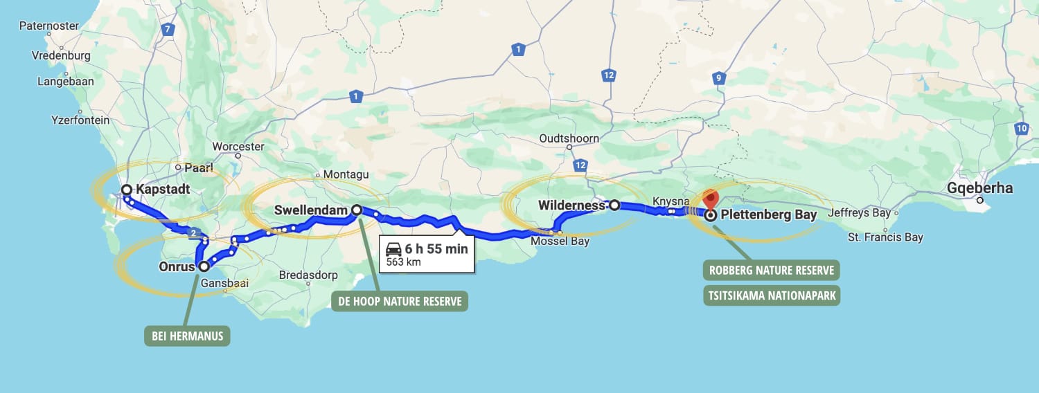 Garden Route: Unser Roadtrip