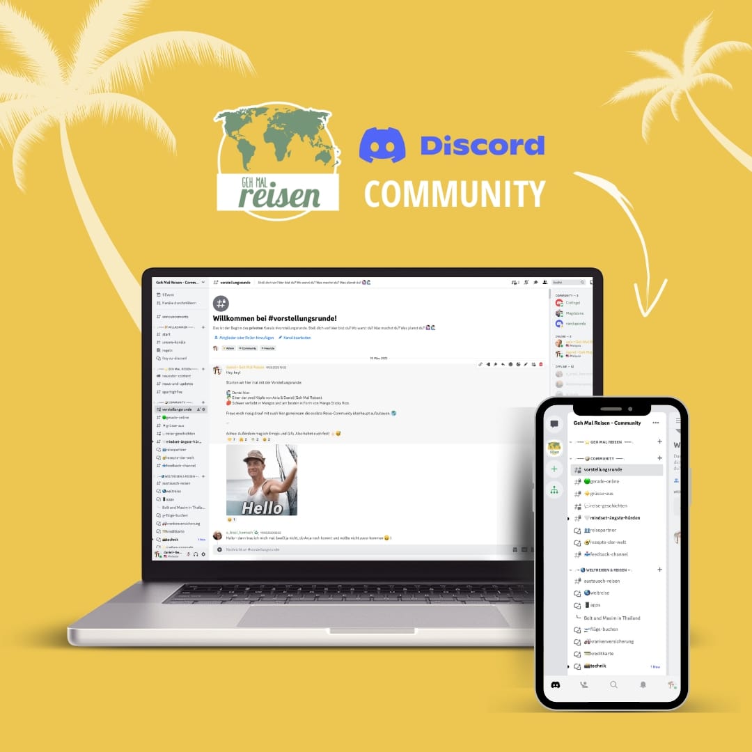 Geh Mal Reisen - Discord Community - Channel