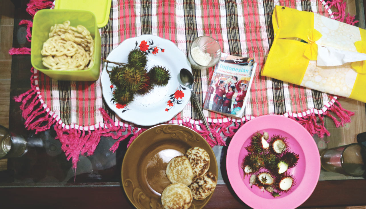 Der Tisch in Gelondok