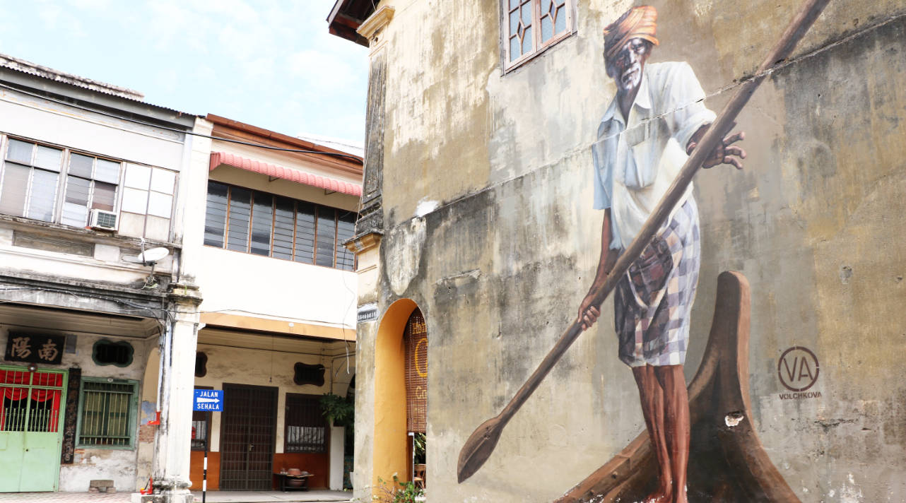 Street Art in George Town Kanu