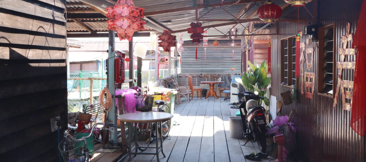 Jetties in Georgetown auf Penang