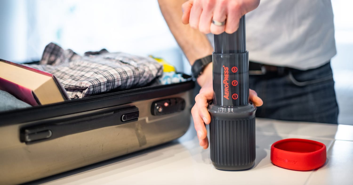 Nachhaltige Geschenke für Reisende: Kaffee auf Reisen mit Aeropress