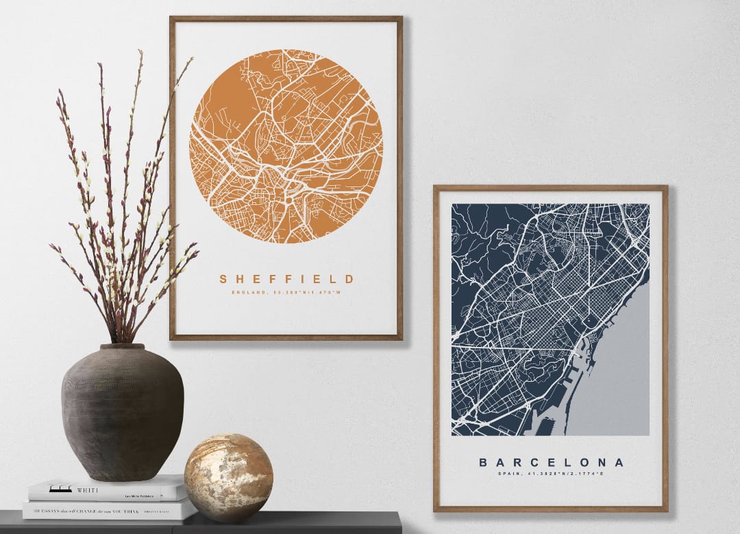 Nachhaltige Geschenke für Reisende: Poster