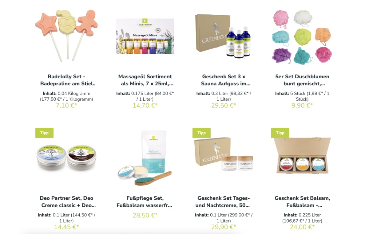 Geschenkidee für Reisende: Naturkosmetik
