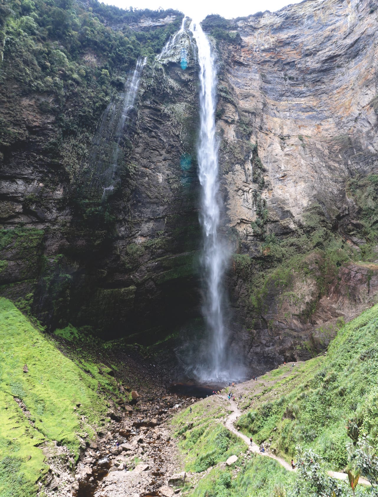 Ausblick auf den Gocta Wasserfall Ausblick auf den Gocta Wasserfall