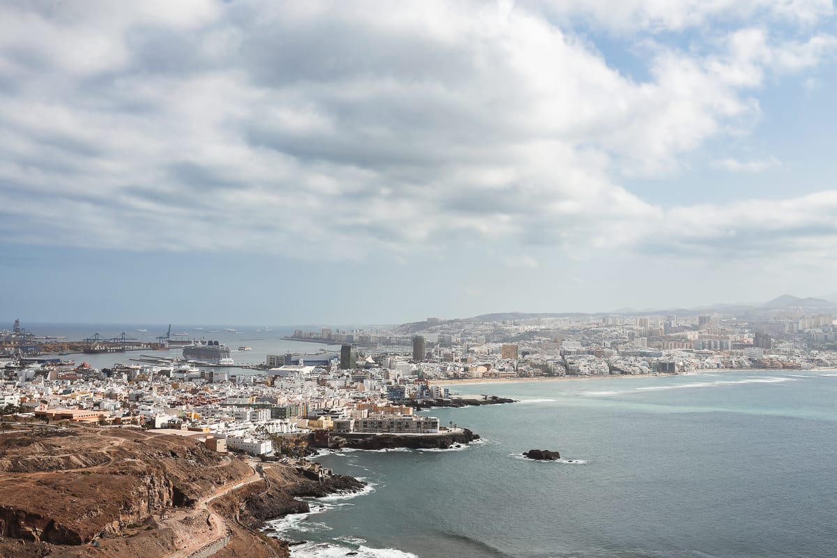 Gran Canaria Sehenswürdigkeiten - Las Palmas Ausblick