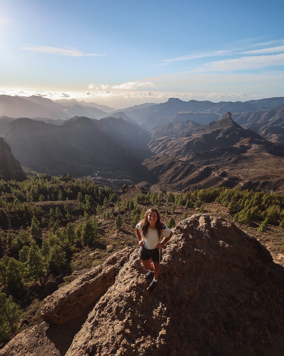 Gran Canaria Sehenswürdigkeiten - Roque Nublo Ausblick