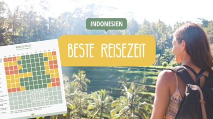 Beste Reisezeit Indonesien