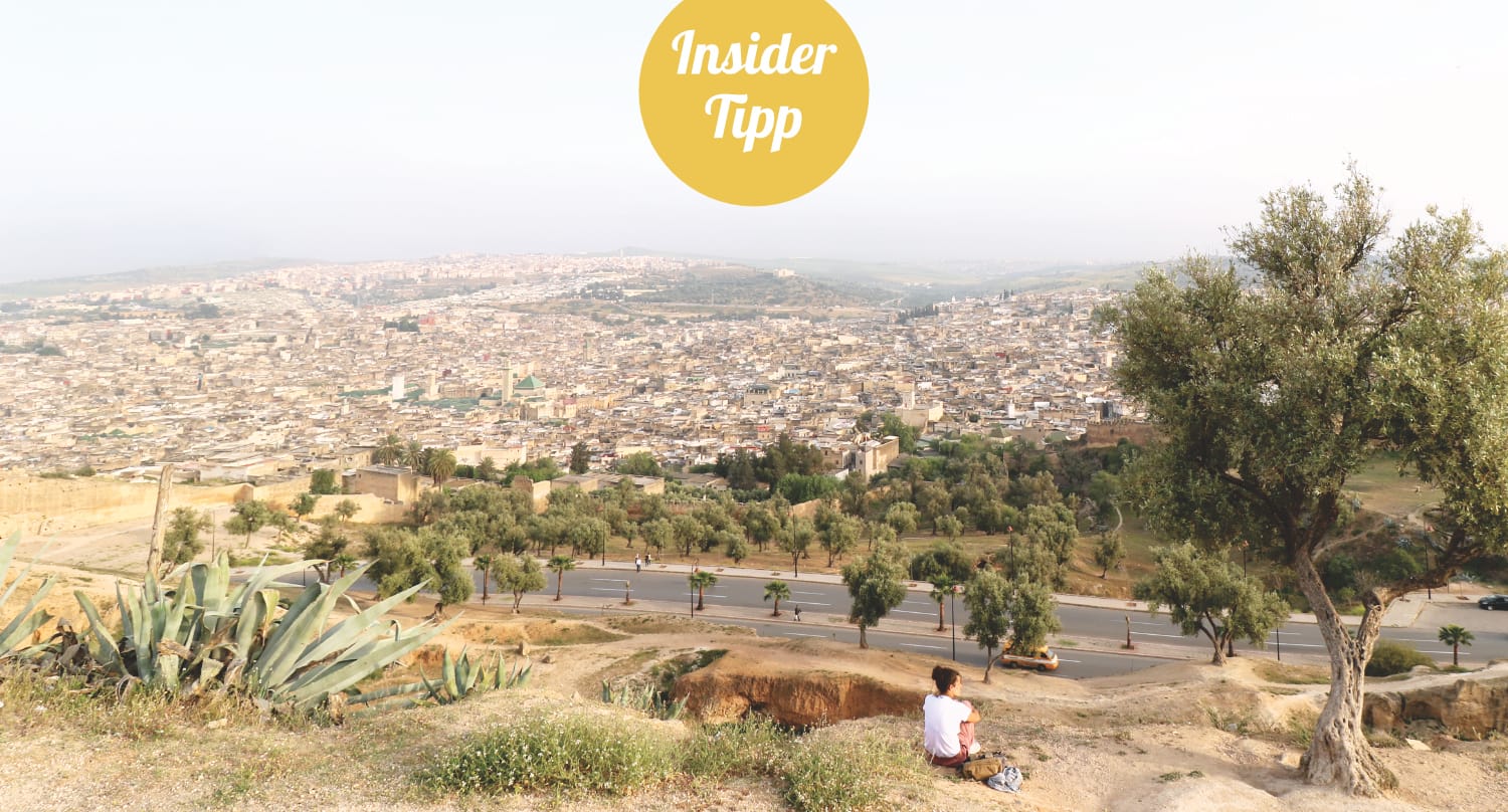 Insidertipp Marokko - Aussichtspunkt bei Fes