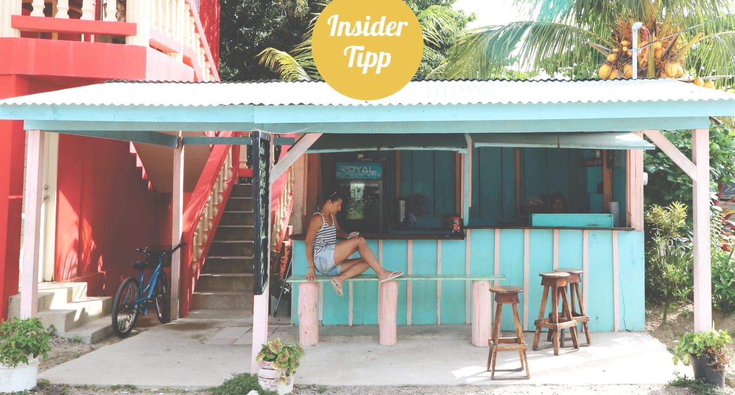 Insidertipp Belize - günstiger Snack in Placencia