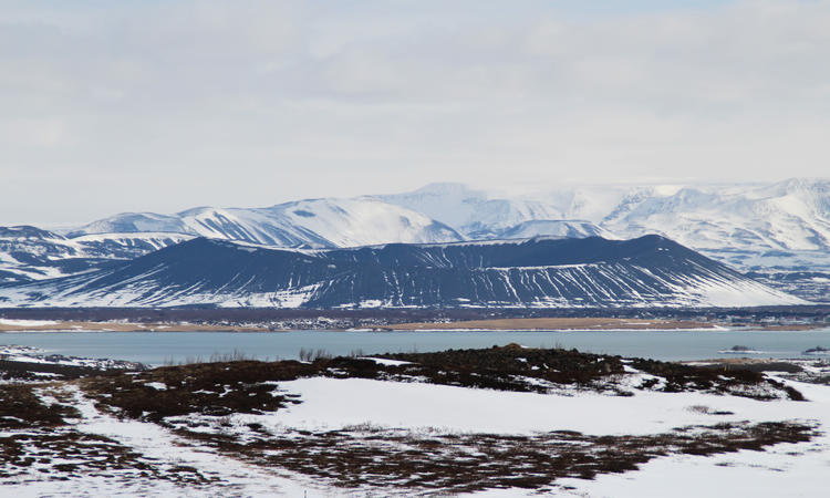 Hverfjall Krater im MYvatn nähe Husavik