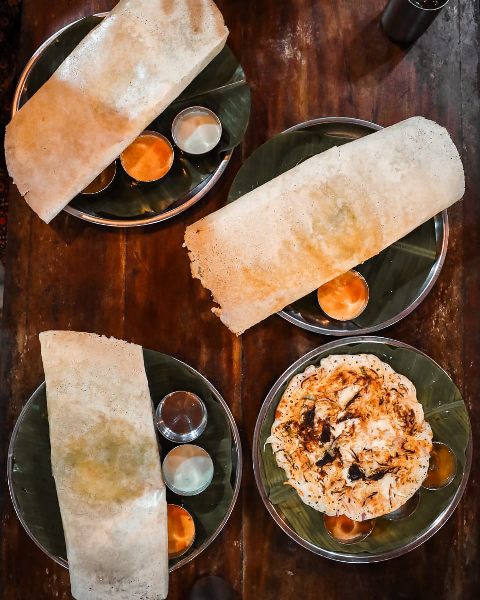 Malaysia Essen - Masala Dosa