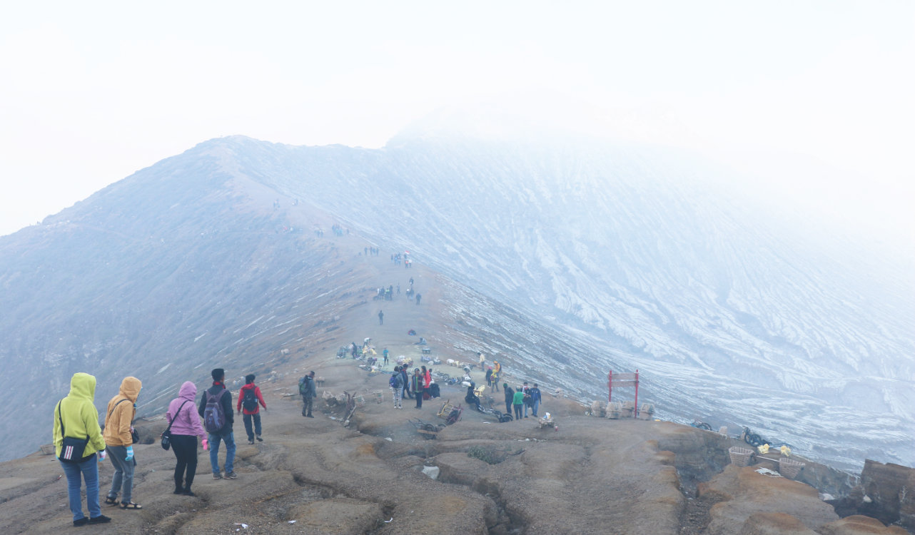 Kawah Ijen Krater Kawah Ijen Krater