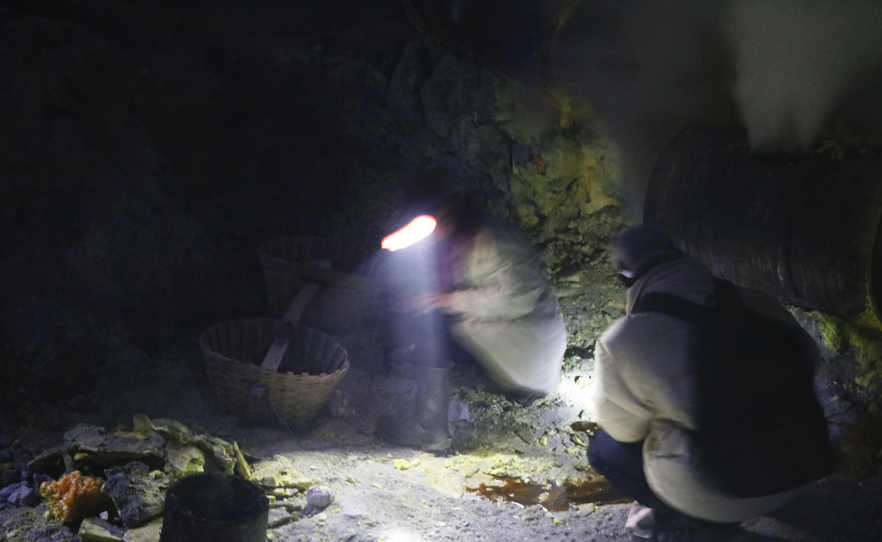 Reisebericht: Vulkan Kawah Ijen Schwefelabbau