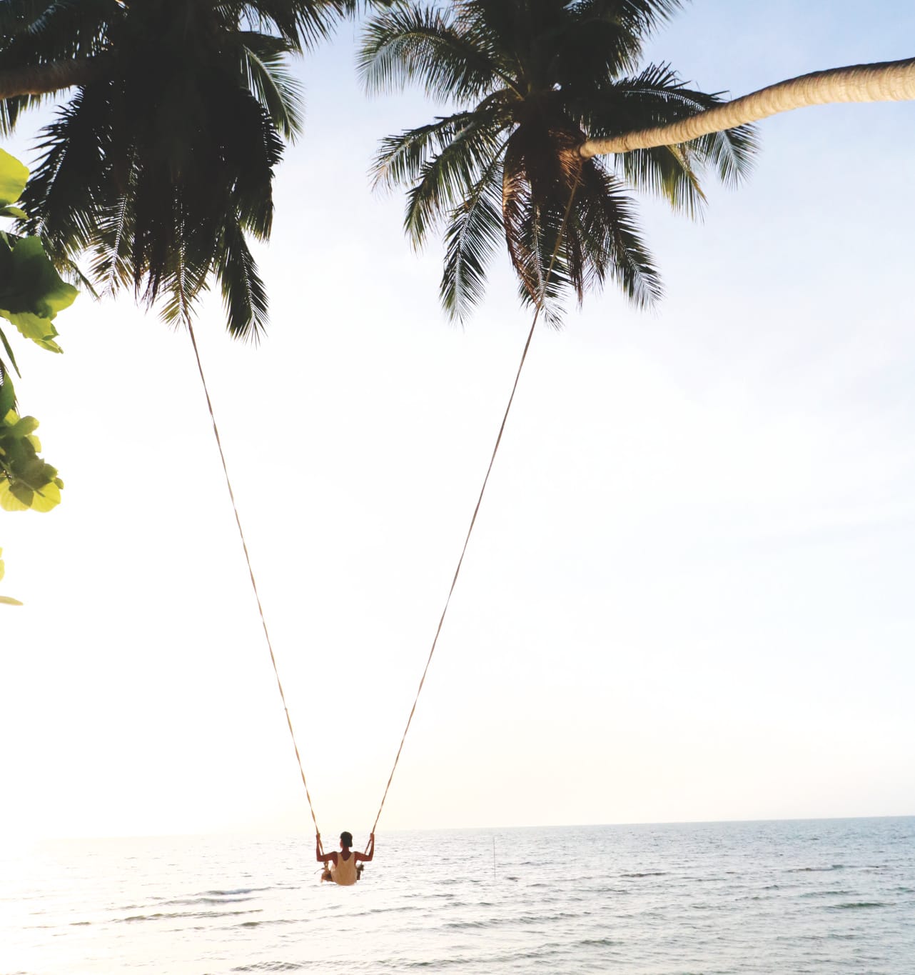 Koh Phangan Haad Gruad Bungalows Schaukel