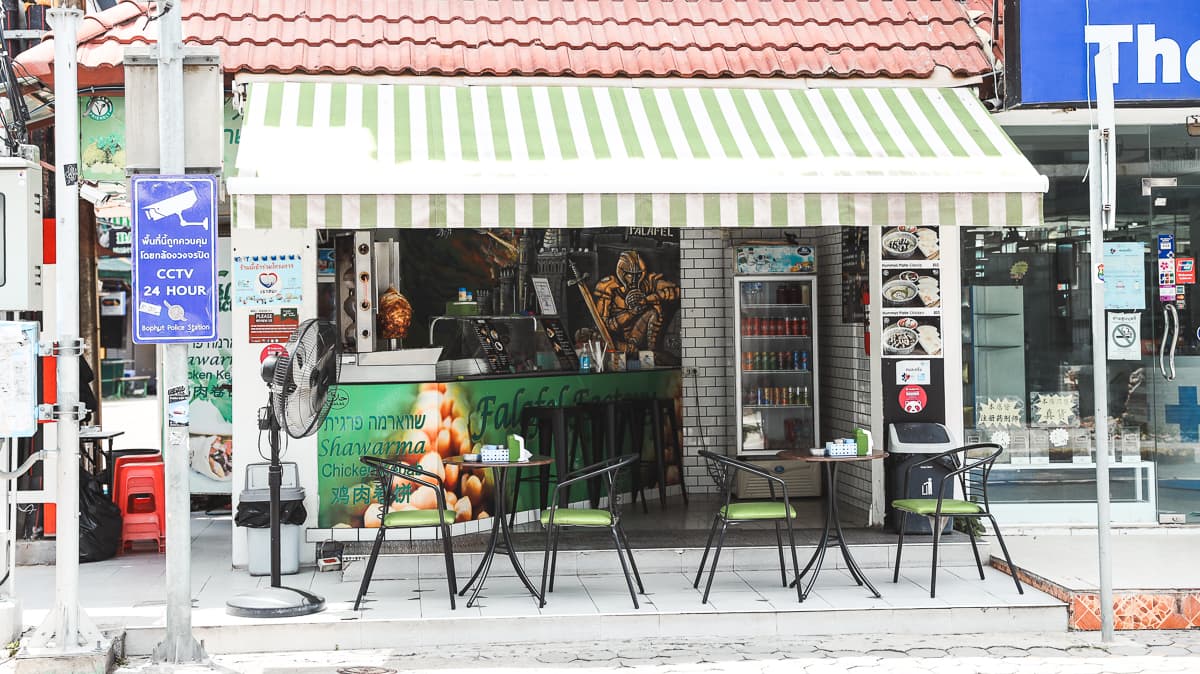 Koh Samui • Vegane Restaurants & Cafes • Falafel Factory