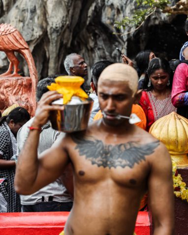 Kuala Lumpur - Sehenswürdigkeiten - Batu Caves - Thaipusam Festival