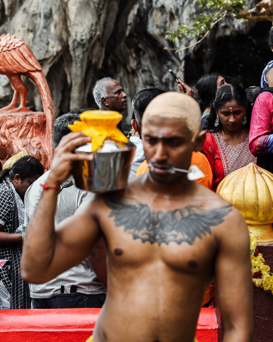 Kuala Lumpur - Sehenswürdigkeiten - Batu Caves - Thaipusam Festival