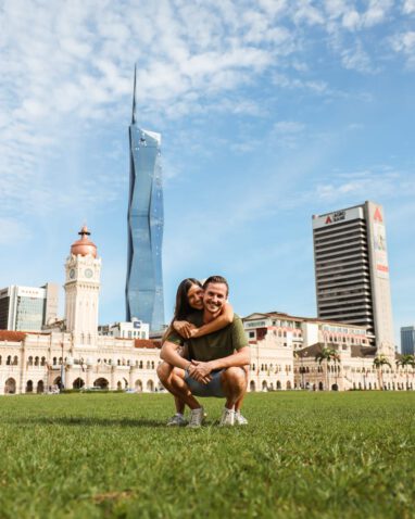 Kuala Lumpur - Sehenswürdigkeiten - Merdeka Square - Ania und Daniel
