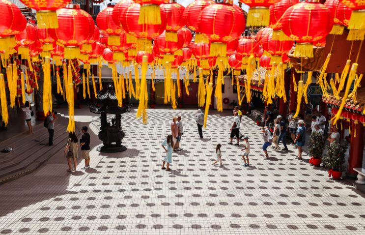 Kuala Lumpur - Sehenswürdigkeiten - Thean Hou Tempel