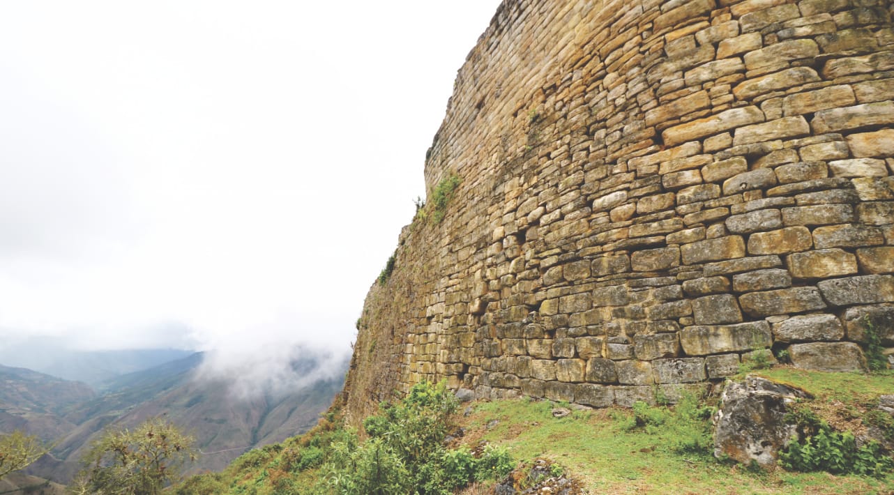 Stadtmauer von Kuelap