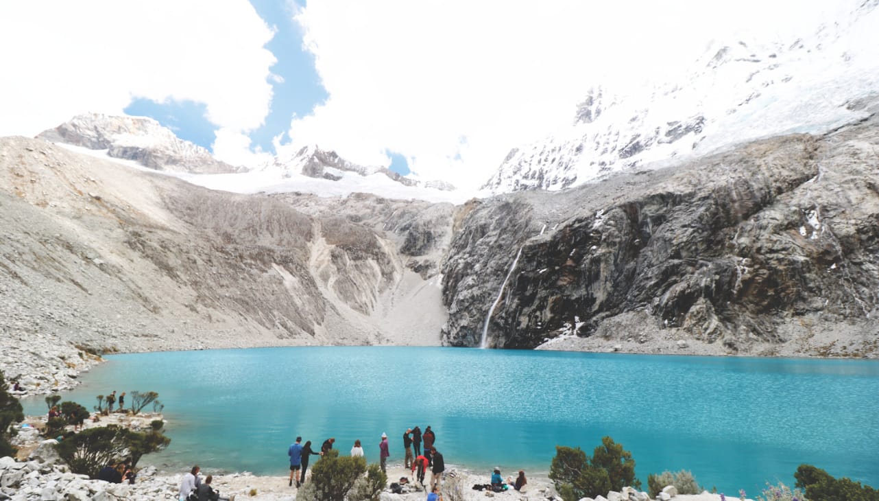 Laguna 69 auf 4.600 Metern Laguna 69 auf 4.600 Metern