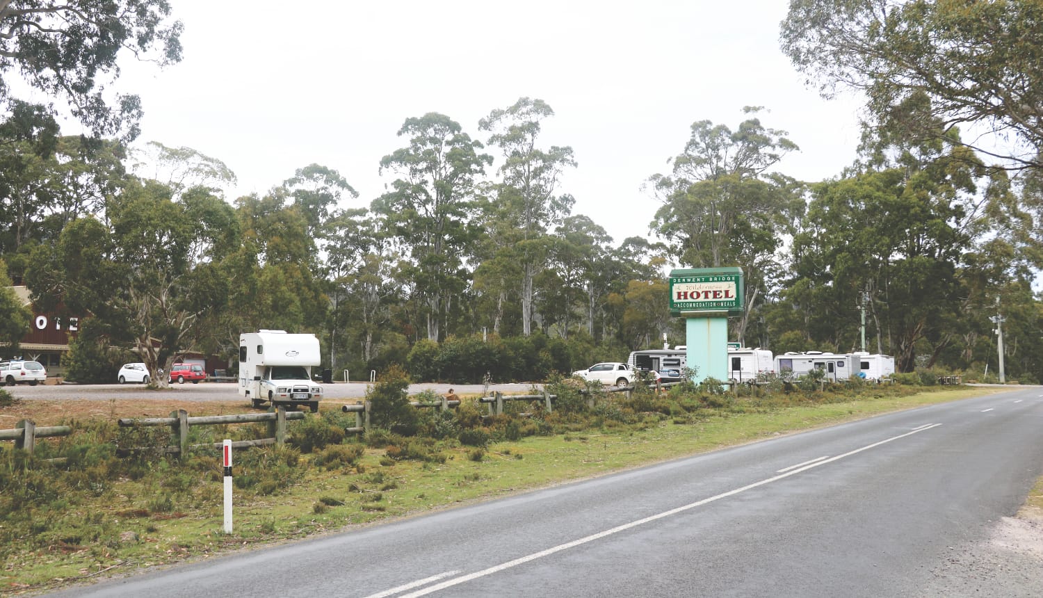 Tasmanien Campsite: Lake Saint Clair