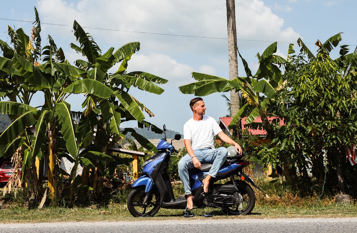 Langkawi - Fortbewegung - Roller fahren