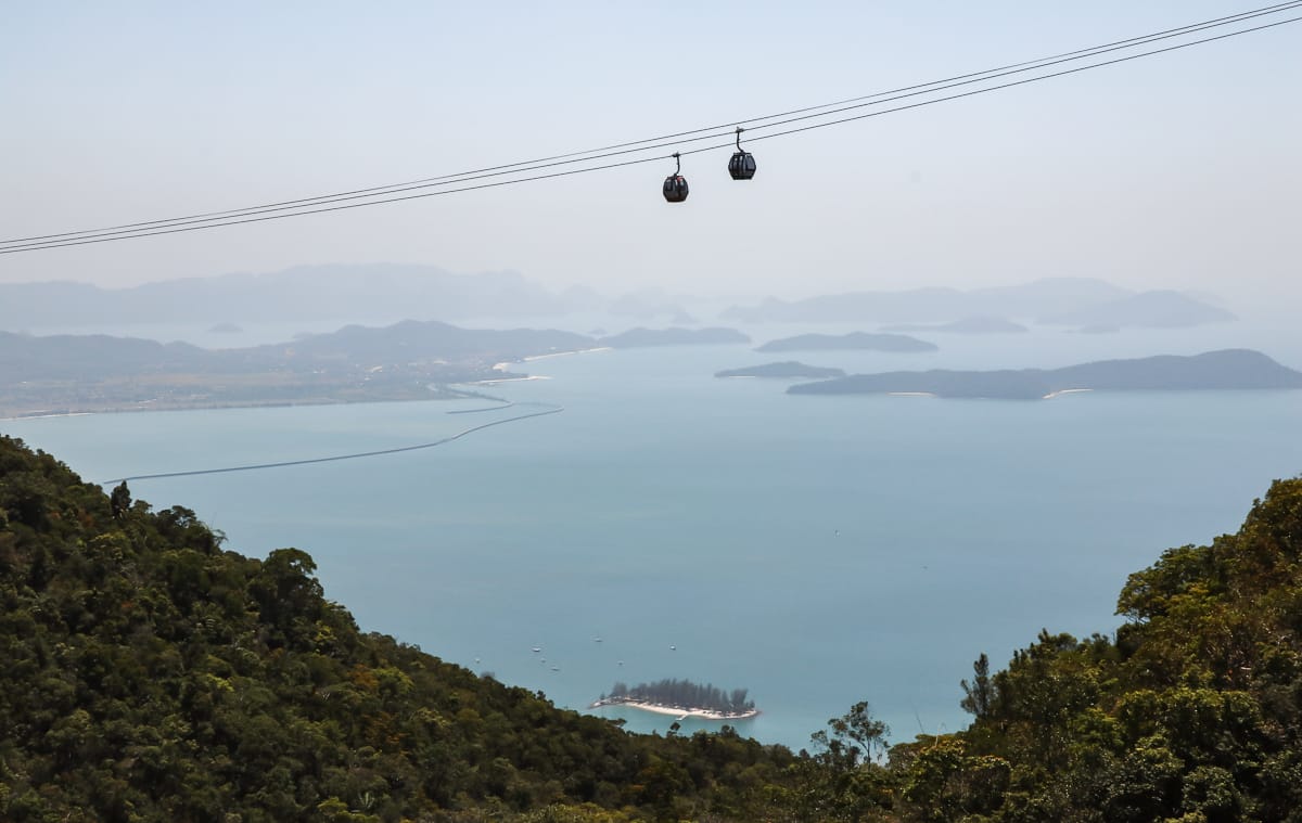 Langkawi - Sehenswürdigkeiten - Seilbahn
