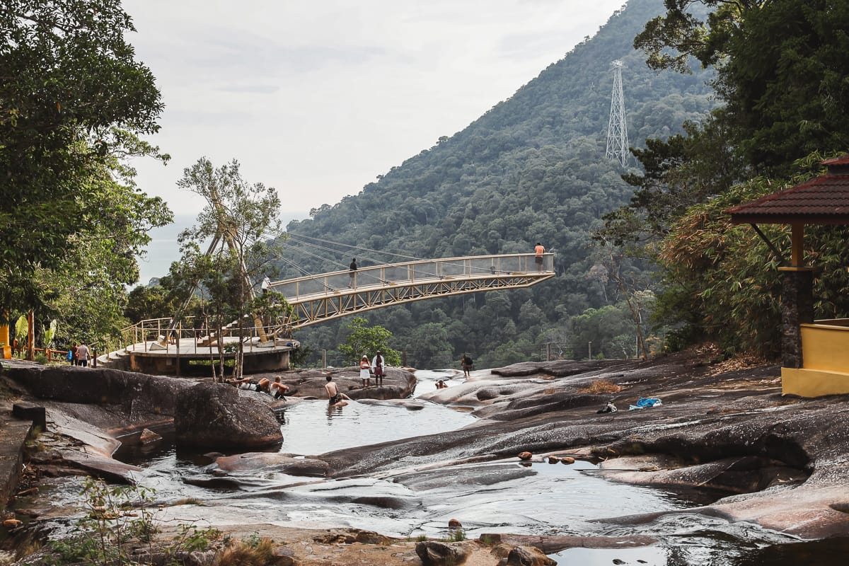 Langkawi - Sehenswürdigkeiten - Wasserfall - Seven Wells