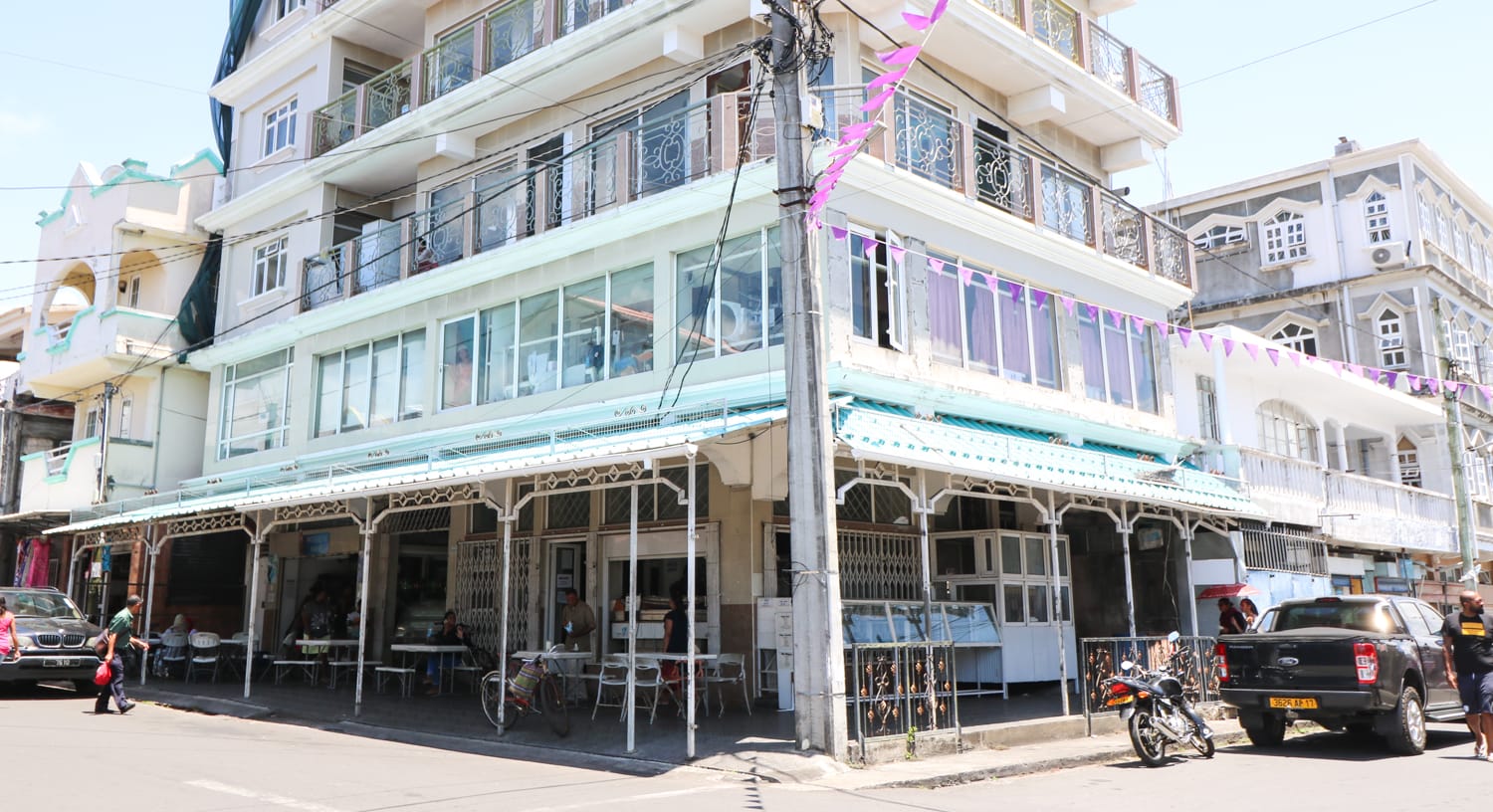 Mahebourg: bester Roti Imbiss