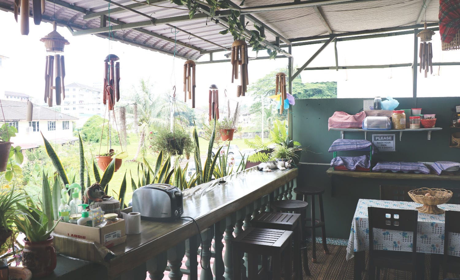 Unsere Unterkunfte in Malaysia, Kuching