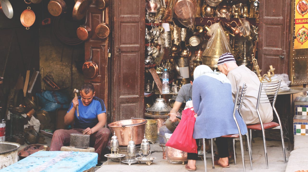 Handwerk in Marokko in Fes