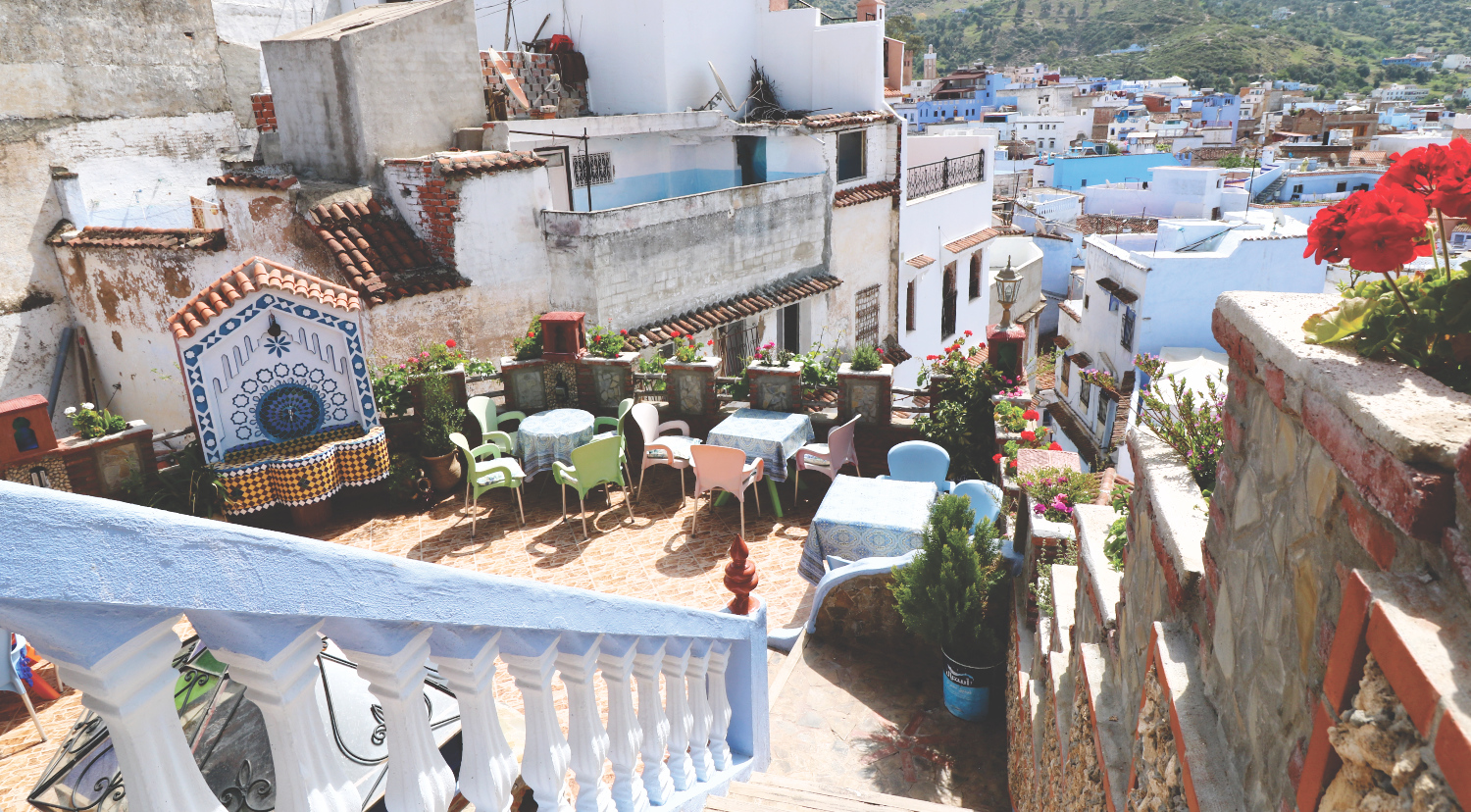 Marokko Unterkunft - Dar Touijar - Chefchaouen
