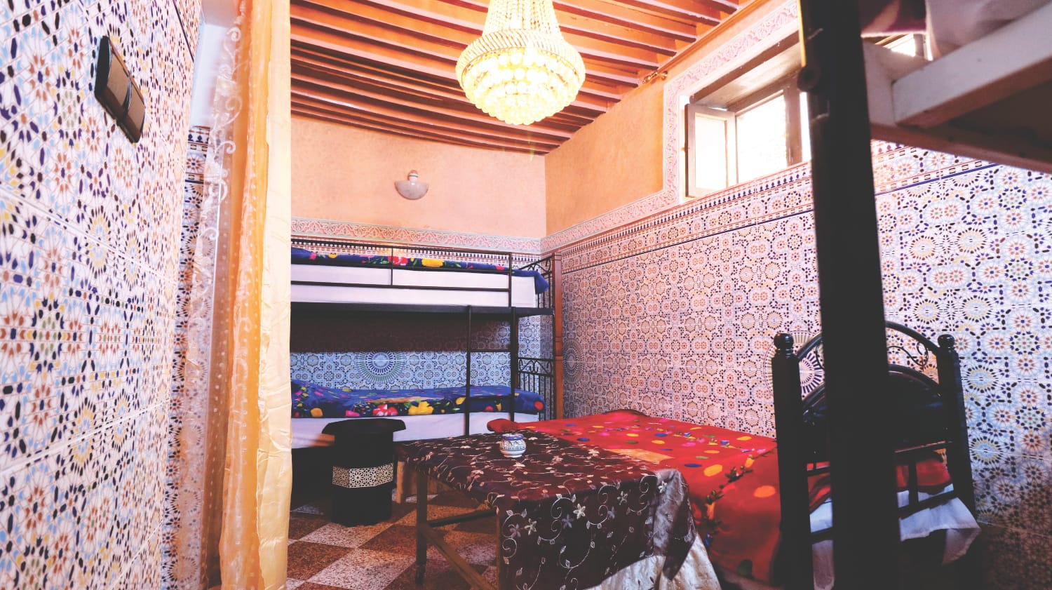 Marokko Unterkunft - Downtown Fes Hostel - Riad Fes