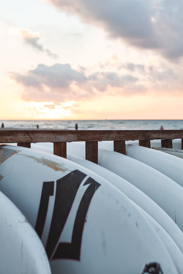 Mecklenburg-Vorpommern - Warnemünde Surfen