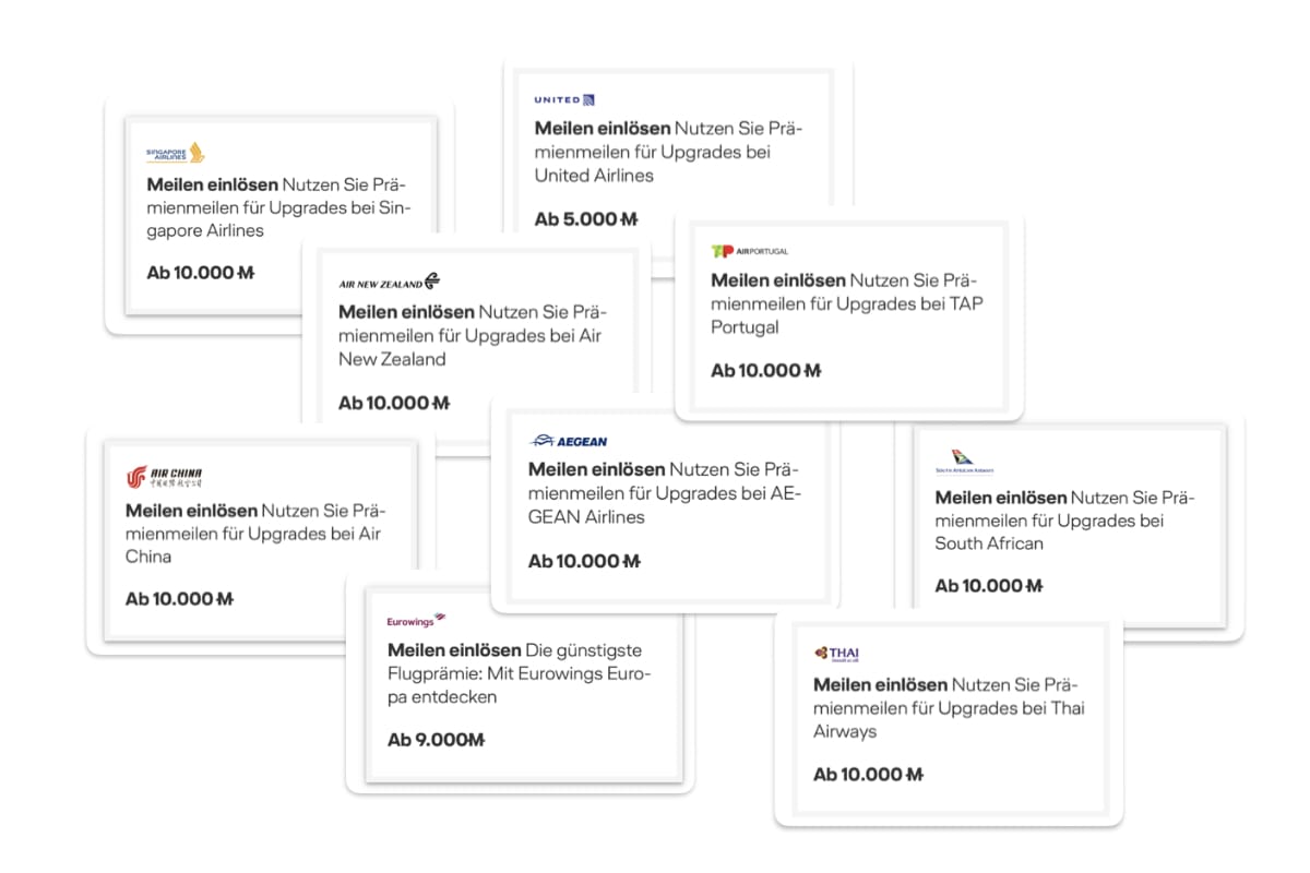 Meilen sammeln mit Kreditkarte und einlösen bei Miles & More Meilen sammeln mit Kreditkarte und einlösen bei Miles & More