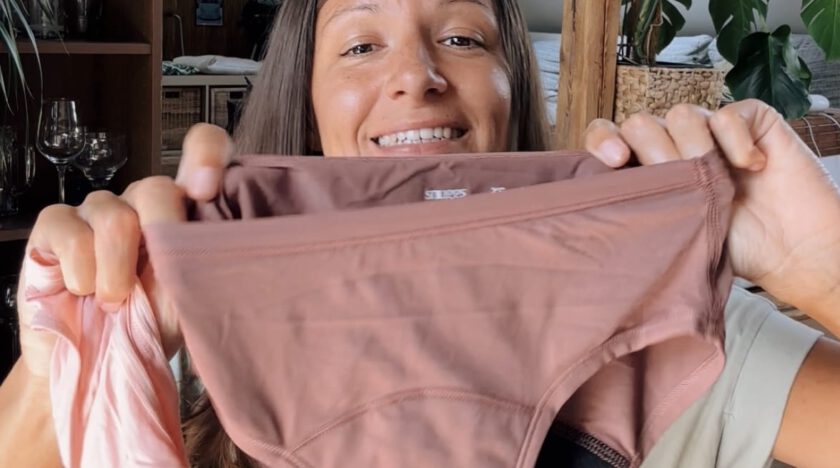 Periodenunterwäsche auf Reisen