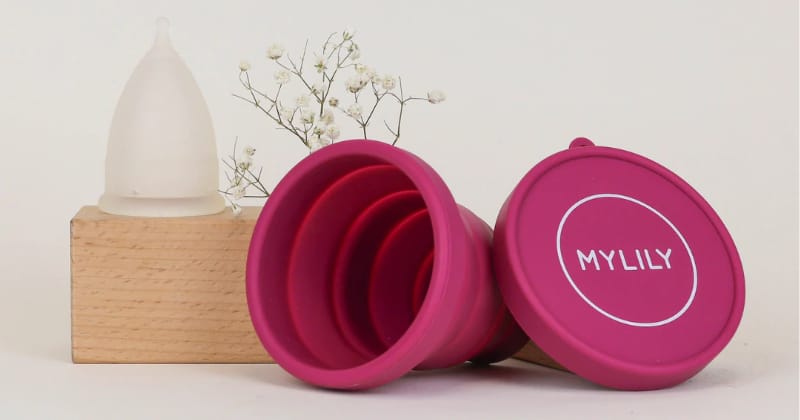 Periode auf Reisen: Sterilisationsbecher