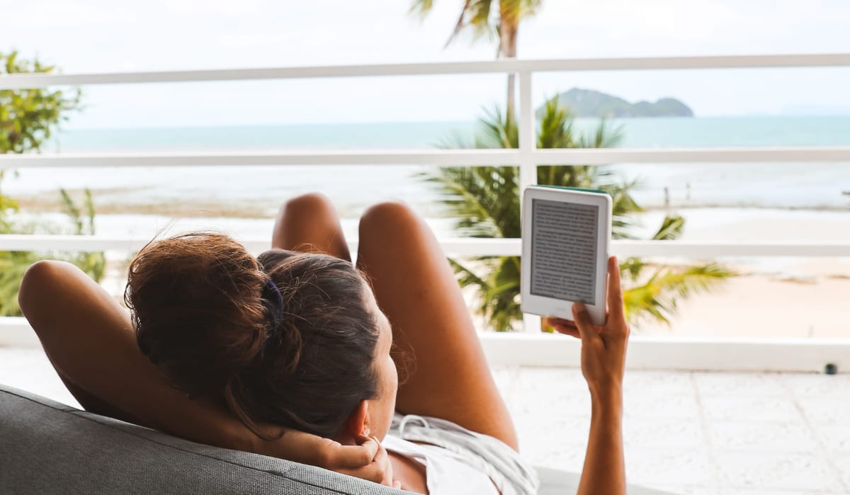 Entspannung auf Reisen während der Periode