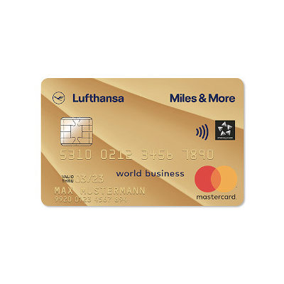 Meilen sammeln mit der Miles & More Gold Card
