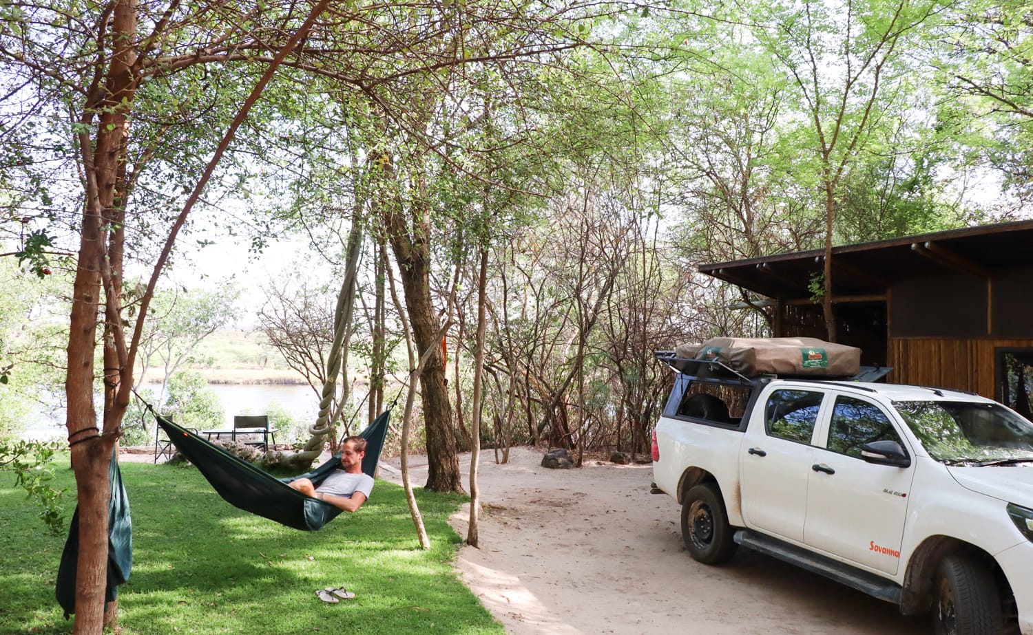Namibia Campsite: Riverdance Lodge